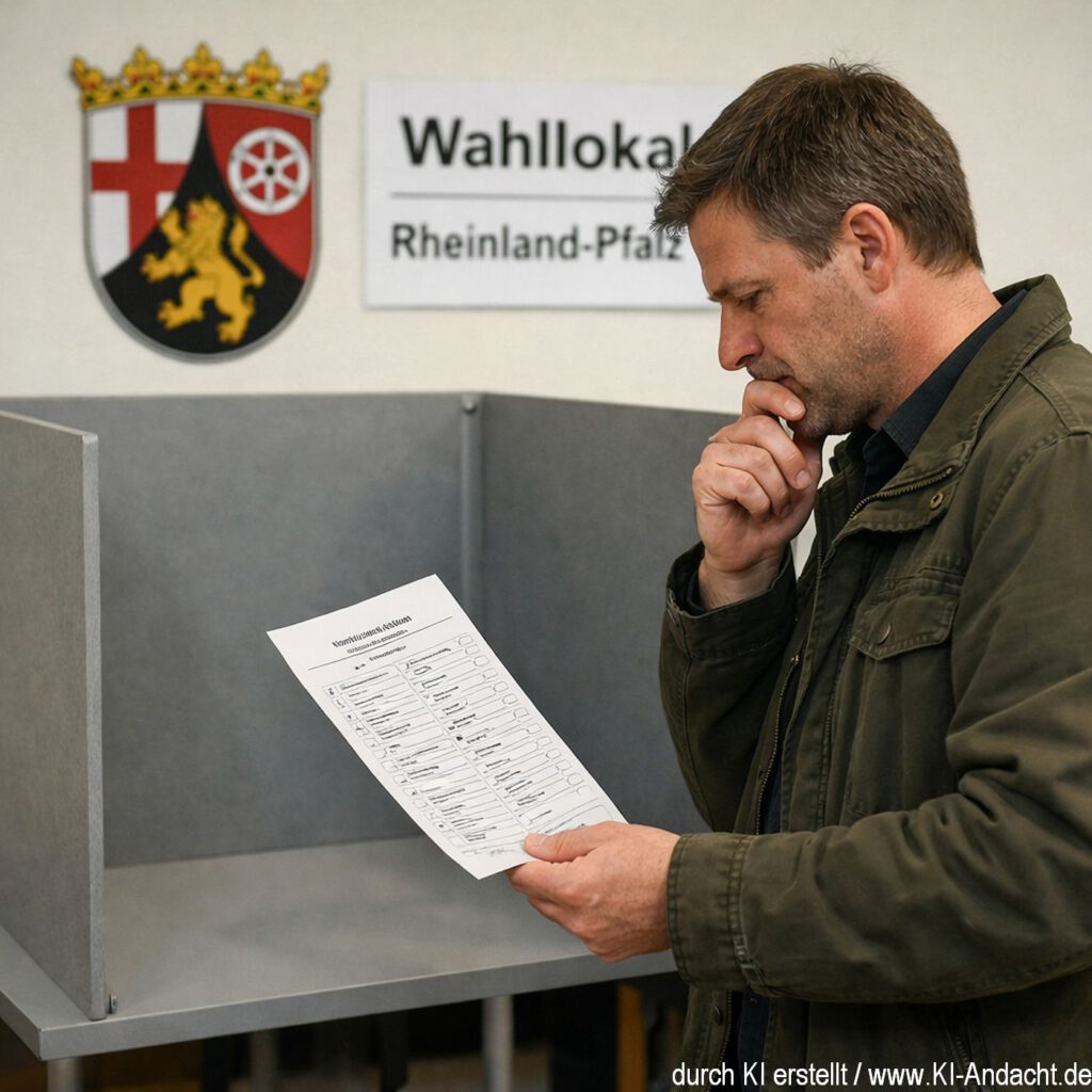 Überlegen im Wahlbüro, Sora, prompted by ChatGPT
