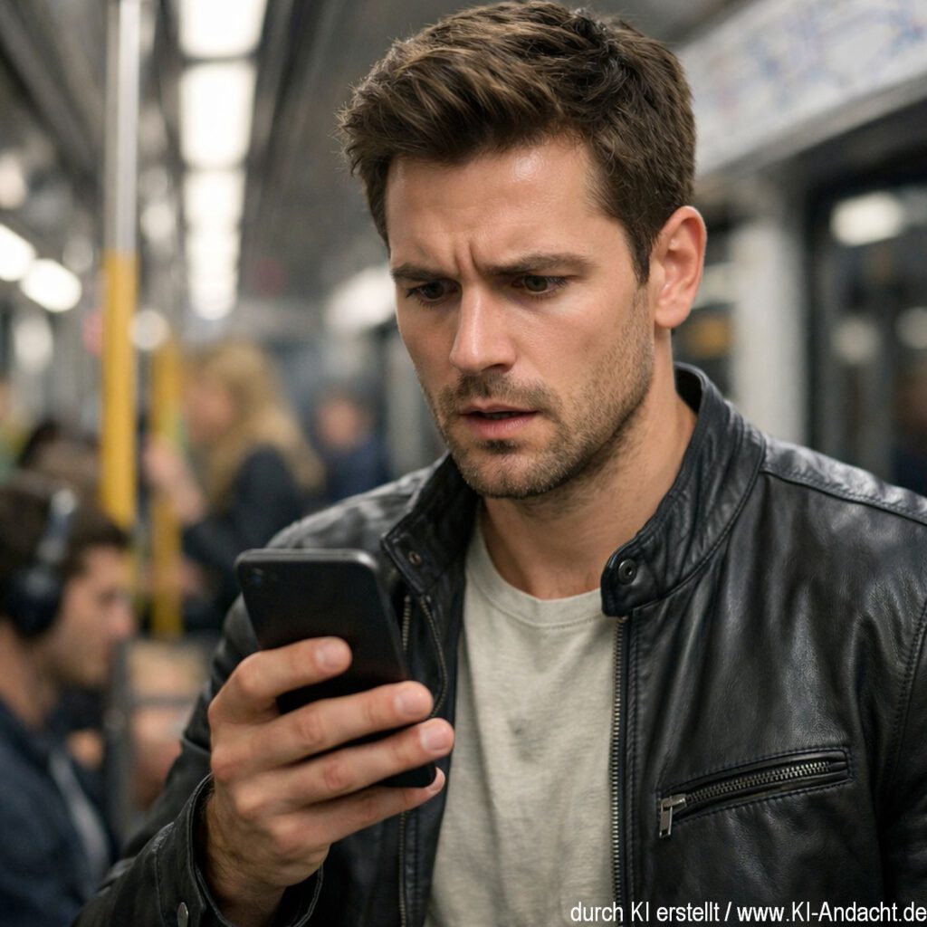 Die Antwort hatte er nicht erwartet, Sora, prompted by ChatGPT