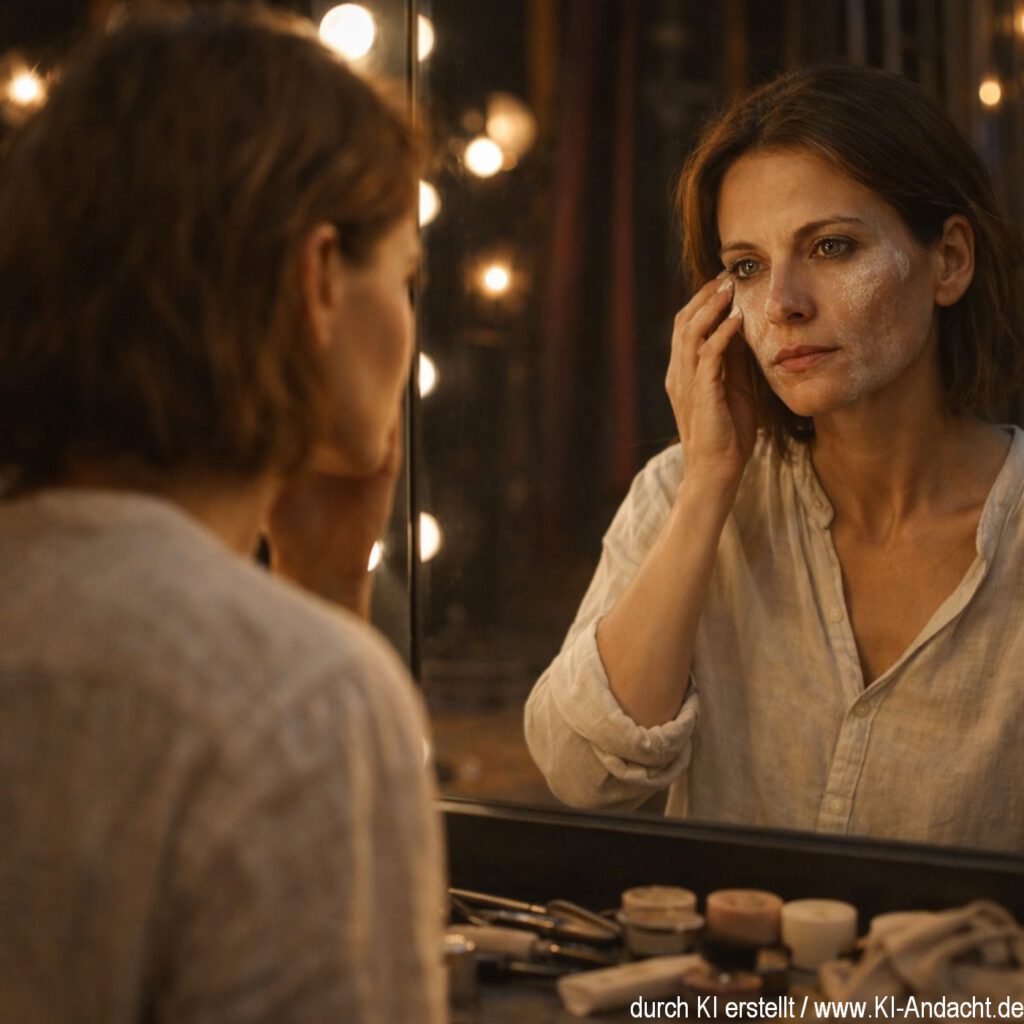 Auch mal abschminken, Sora, prompted by ChatGPT