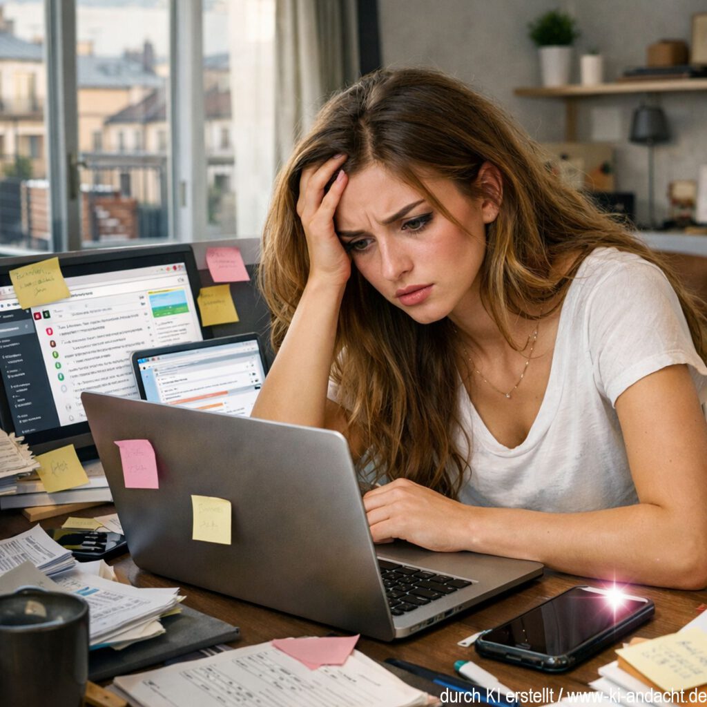 Überfordert, Sora, prompted by ChatGPT