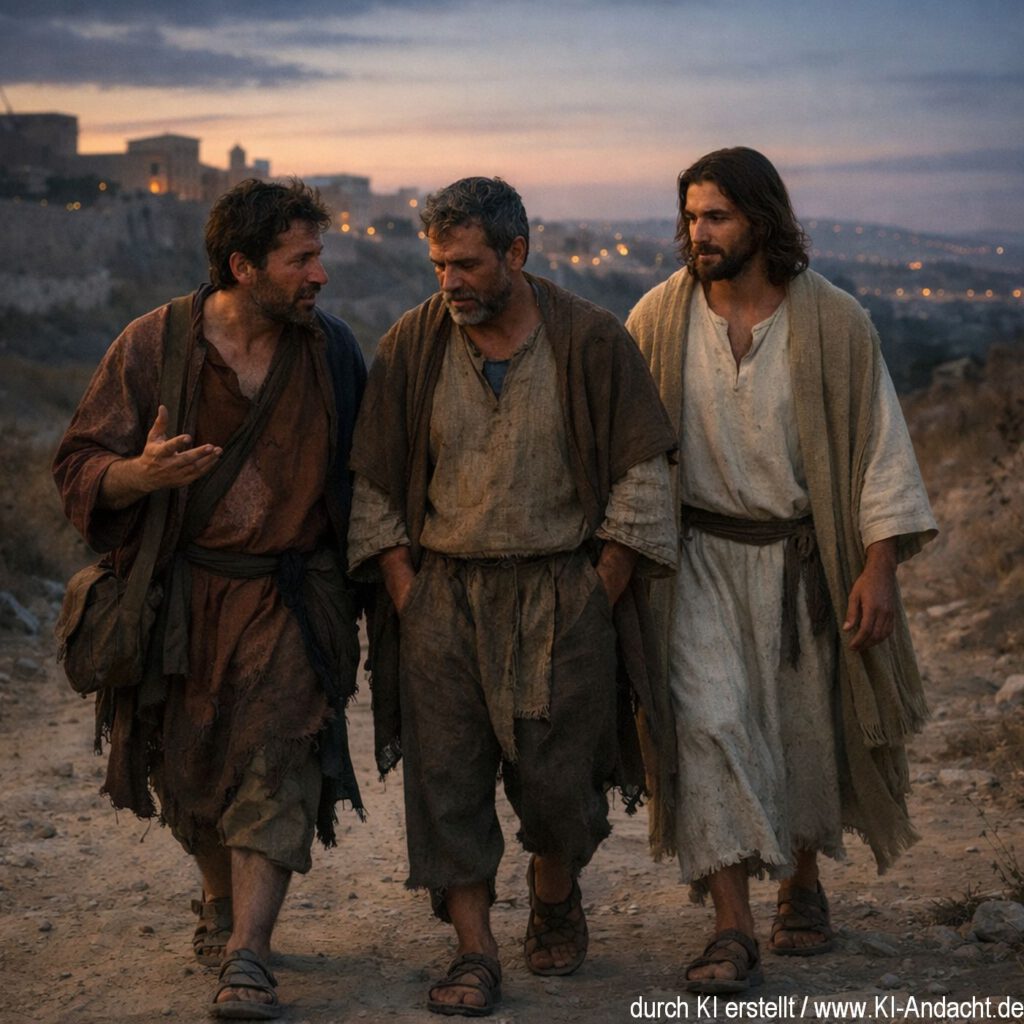 Zunächst unerkannt Jesus ist mit dabei, Sora, prompted by ChatGPT