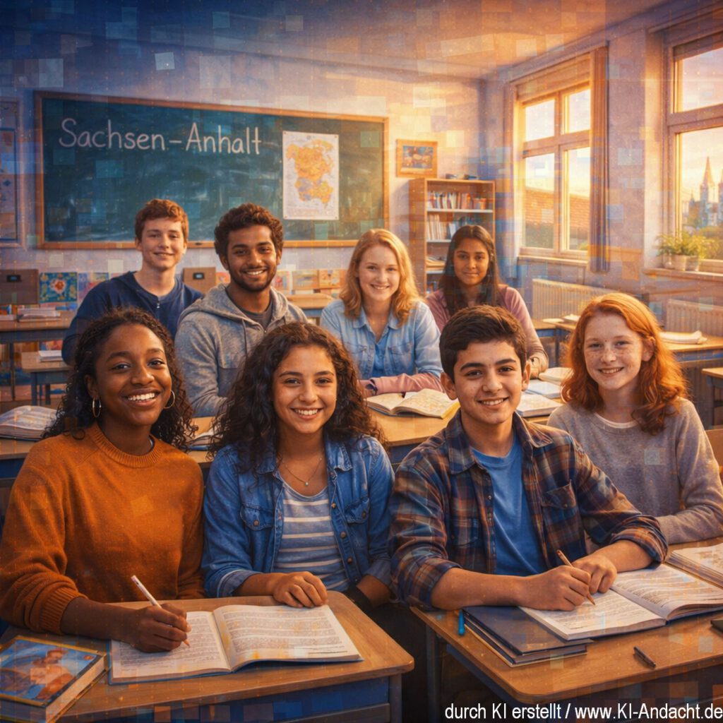 Schule mit gegenseitigem Respekt, Sora, prompted by ChatGPT