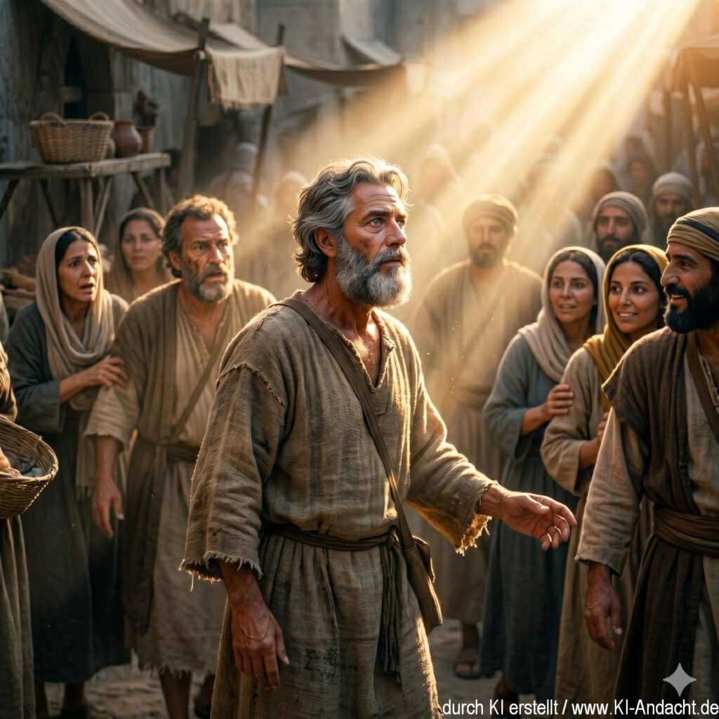 Der Blinde kann sehen, Gemini, prompted by ChatGPT