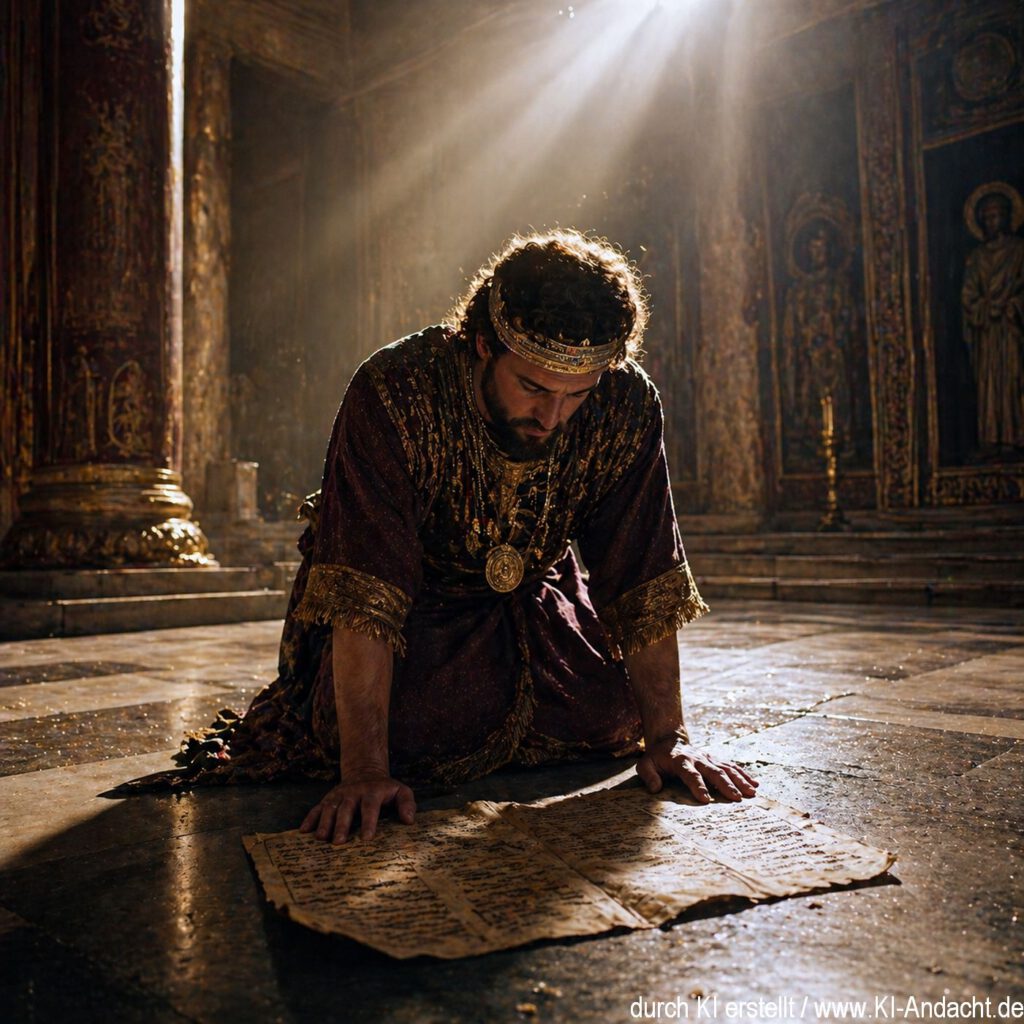 König Hiskia mit den Briefen, ChatGPT
