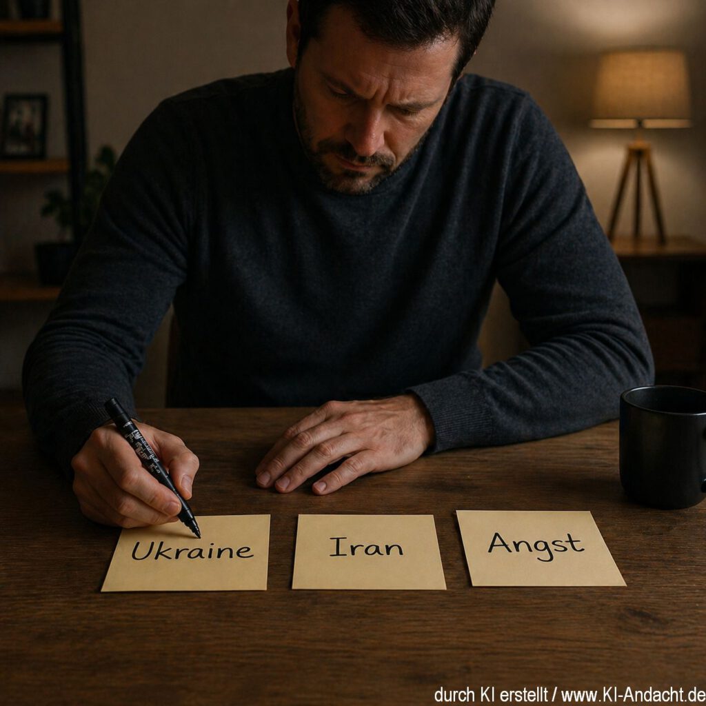 Liste Gott deine Probleme auf, ChatGPT