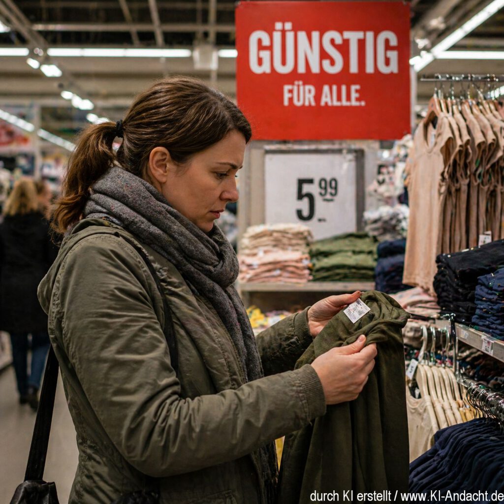 Denkst du beim Preis auch an die Arbeiter?, ChatGPT