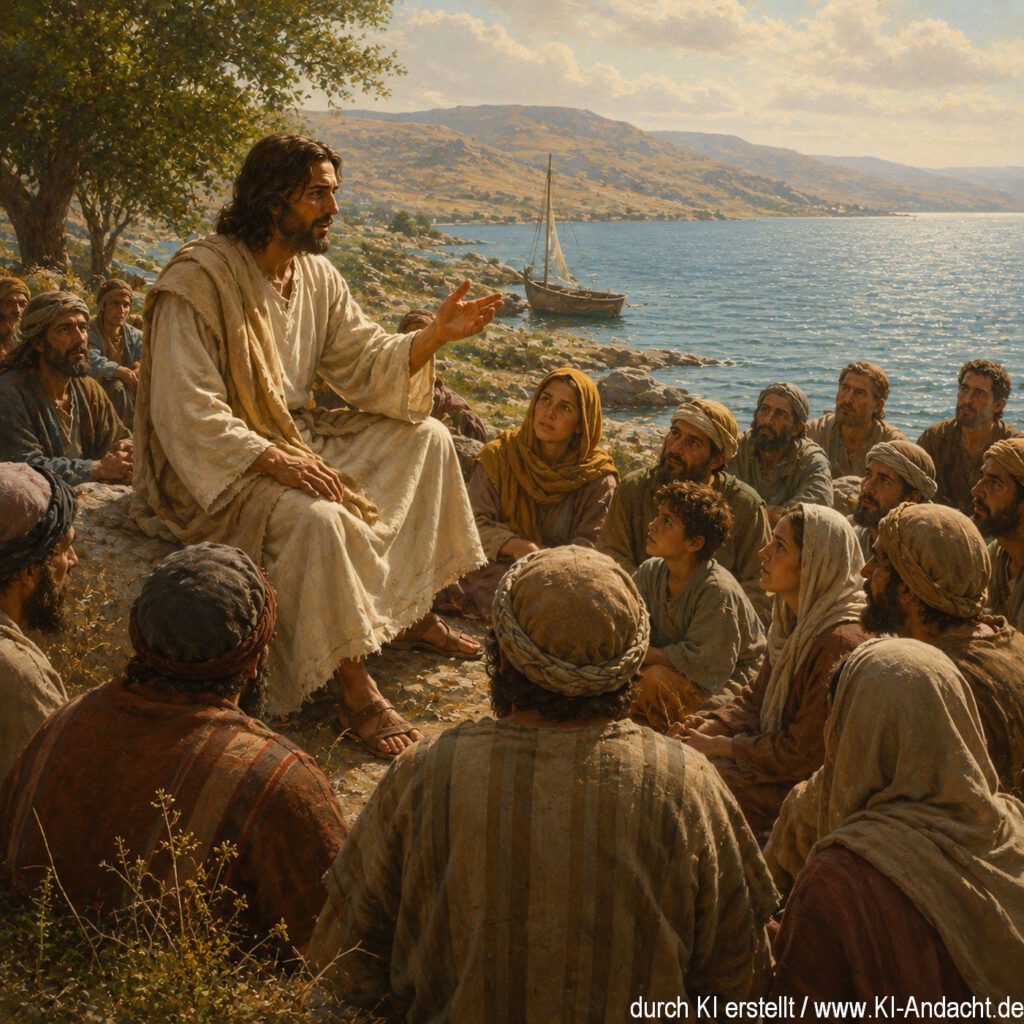 Jesus lehrt am See Genezareth, ChatGPT