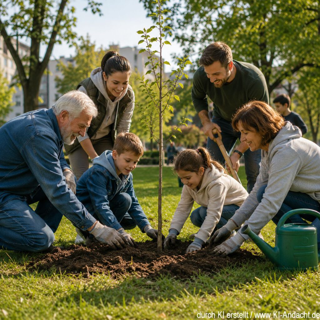 Gemeinsam einen Baum pflanzen, ChatGPT