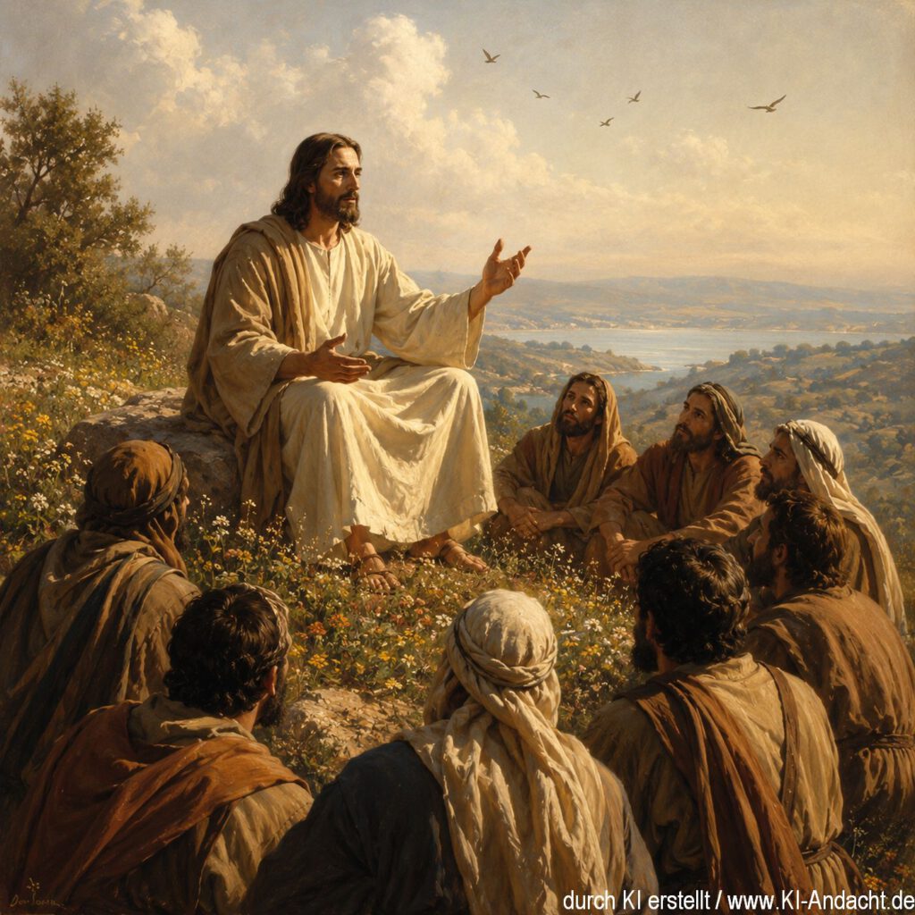 Jesus spricht zu seinen Jüngern, ChatGPT