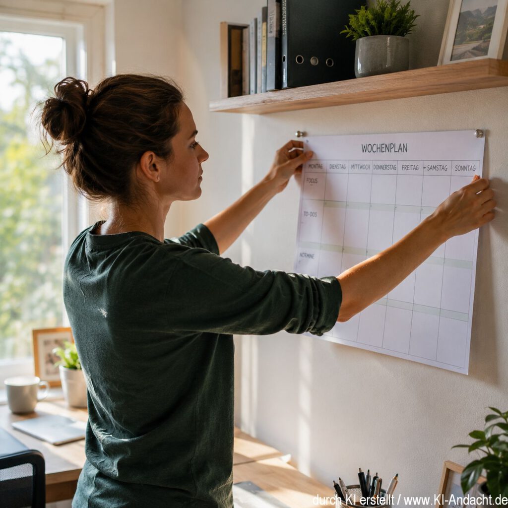 Der neue Wochenplan, ChatGPT