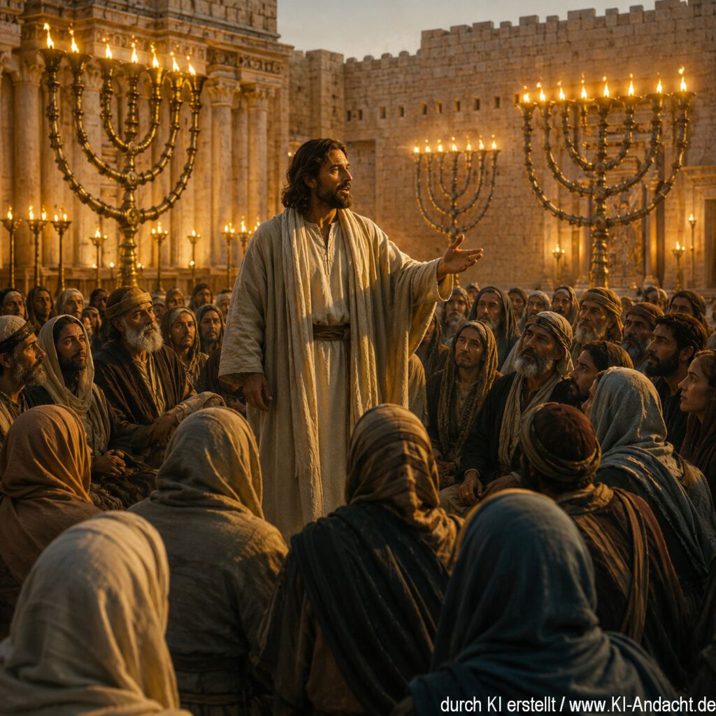 Jesus beim Laubhüttenfest, ChatGPT
