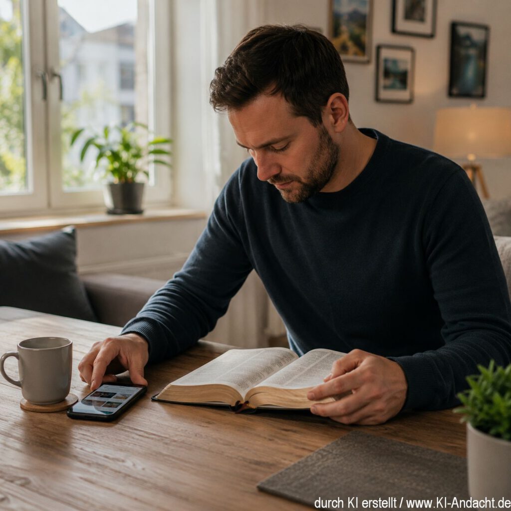 Bibel statt Handy - Nachrichten gibt es überall, ChatGPT