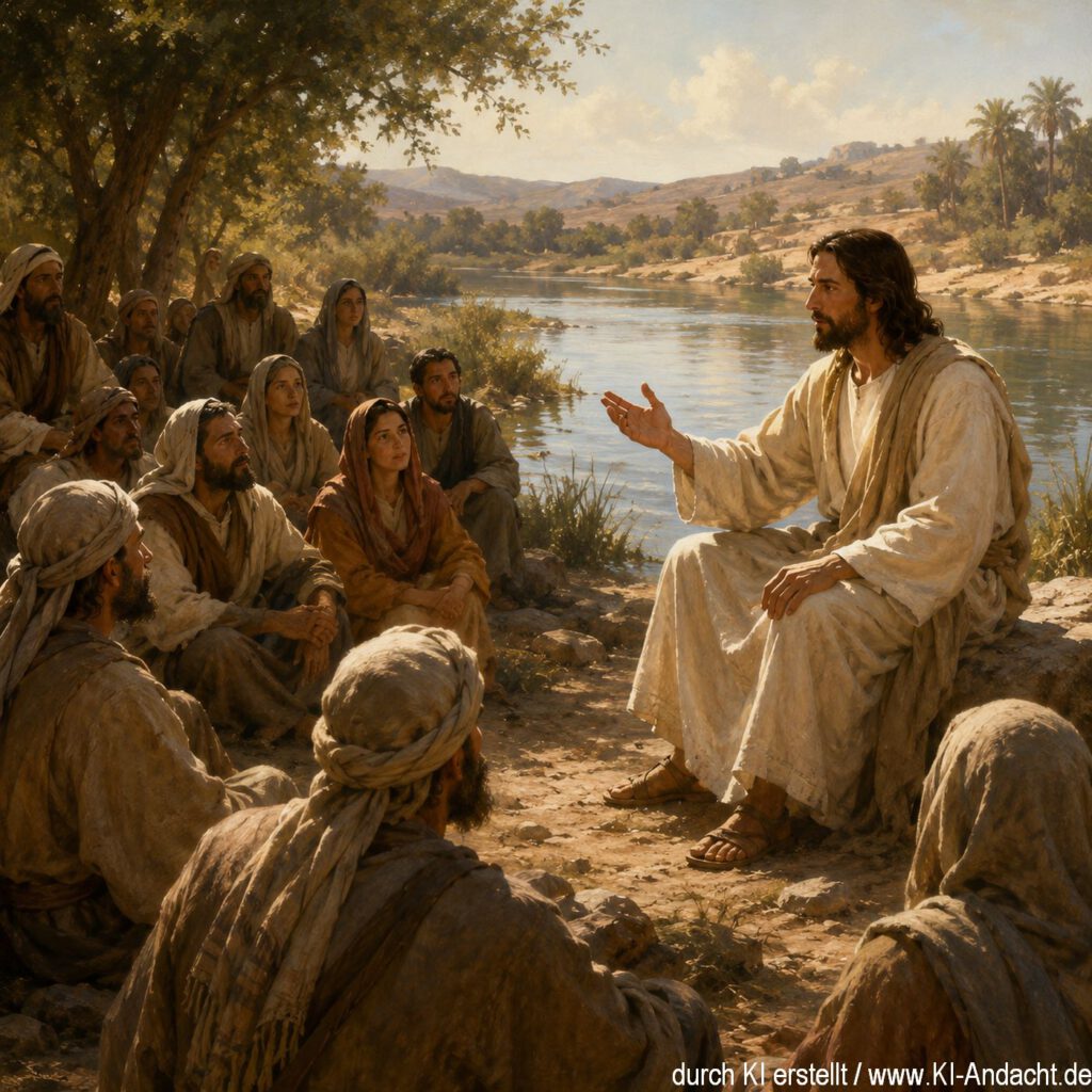 Jesus lehrt am Jordan, ChatGPT