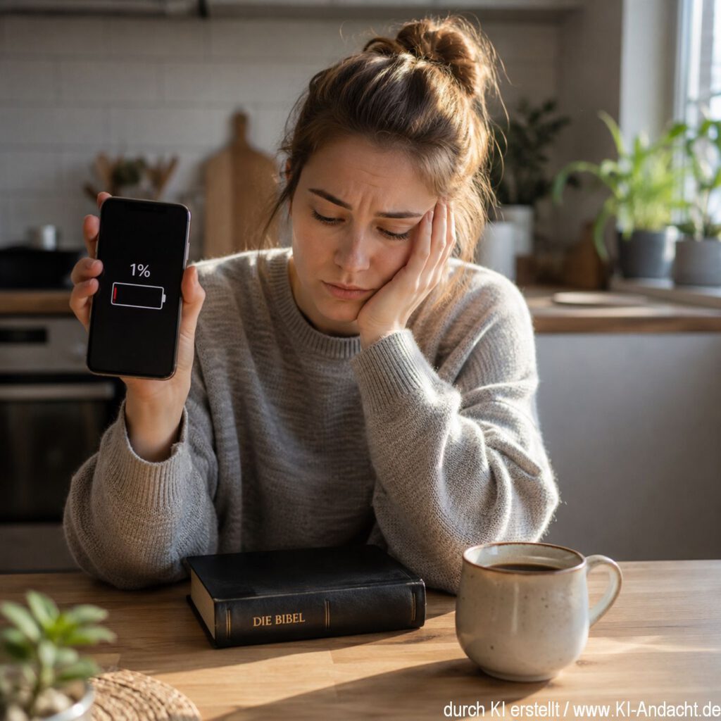 Ihr Smartphone zeigt 1 % Akku, ChatGPT