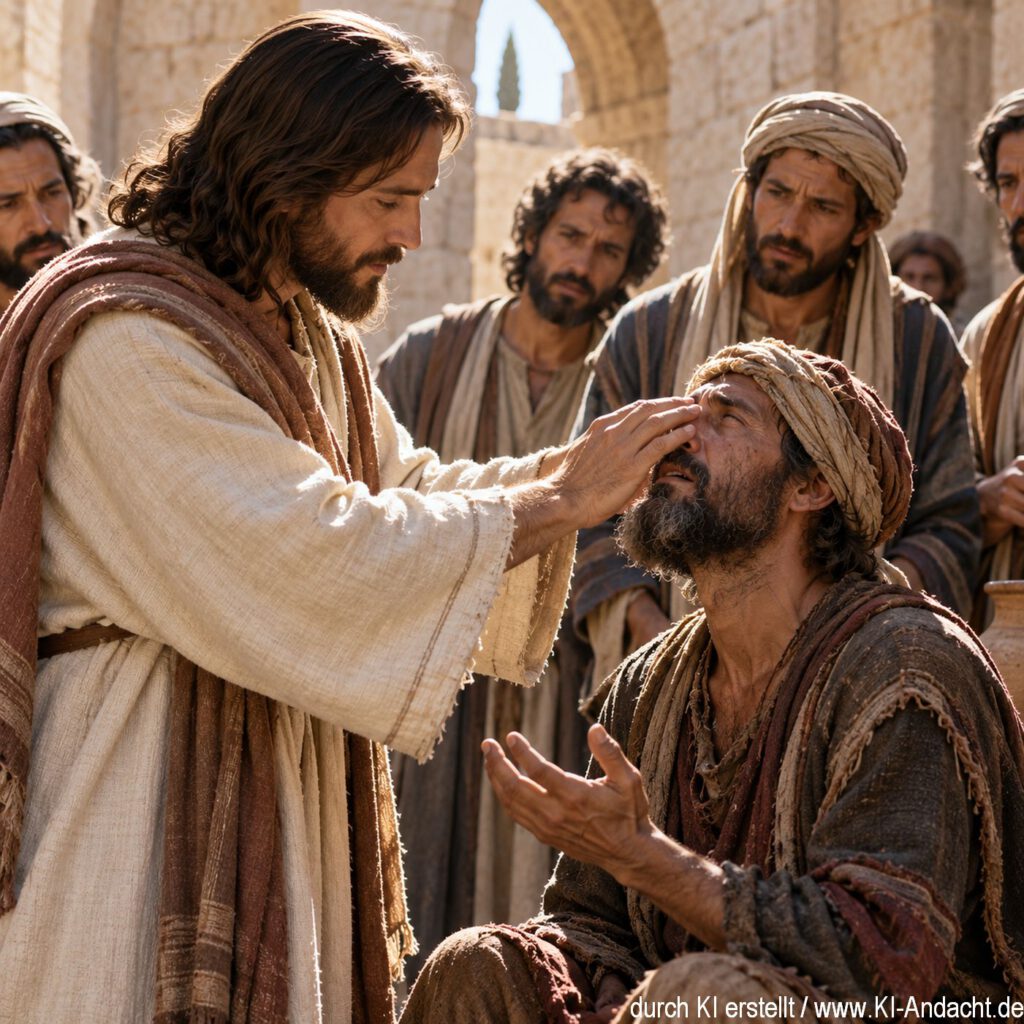 Jesus und der Blinde