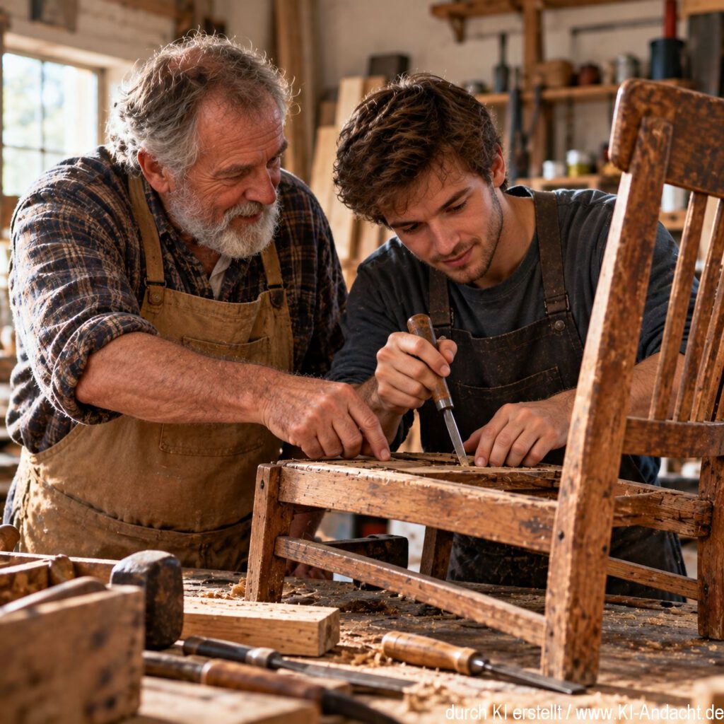 Gemeinsam am Arbeiten